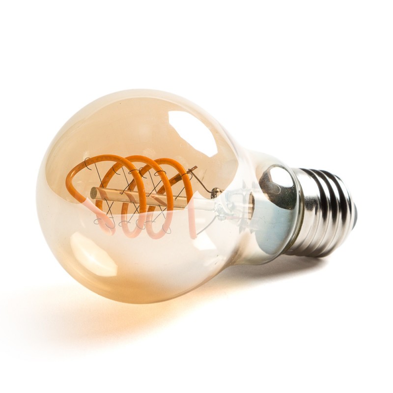 Bombilla LED E27 4W 380Lm 2000ºK Filamento 40.000H [WR-A60-4W-R]