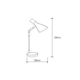 Lámpara de Mesa \"Daniella\"  [SKD-T012-B]