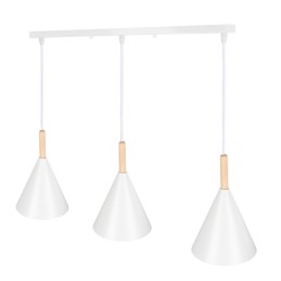 Lámpara Colgante \"Madeleine\"  [SKD-P130-3-W]