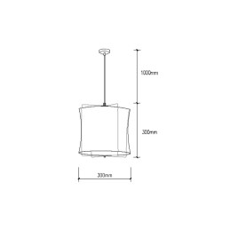 Lámpara Colgante \"Miracle\"  [SKD-P902]