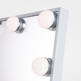 Espejo Iluminado Maquillaje LED 4200ºK 30x36Cm Blanco 40.000H [SUN-KRS300360-W]
