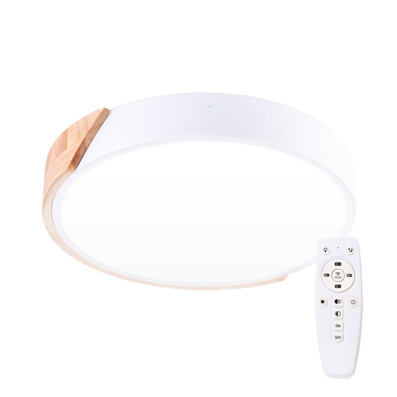 Plafón LED 18W 1.800Lm Circular Bicolor \"Veronica\" Temperatura Color Ajustable 40.000H [HO-PL-BI-18W-03]