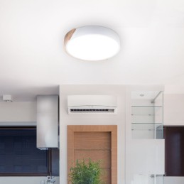 Plafón LED 18W 1.800Lm Circular Bicolor \"Veronica\" Temperatura Color Ajustable 40.000H [HO-PL-BI-18W-03]