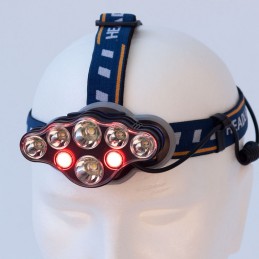 Luz Frontal \"Boulami\" 10W Aluminio/ABS