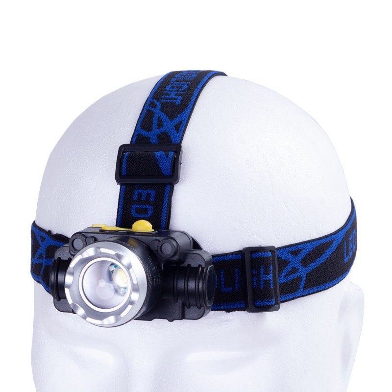 Luz Frontal \"Bikila\" 10W XPE Aluminio/ABS