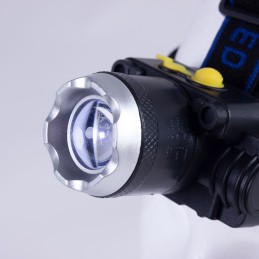 Luz Frontal \"Bikila\" 10W XPE Aluminio/ABS