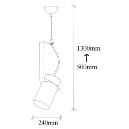 Lámpara Colgante \"Szczecin\" [OPV-584TTM1315]