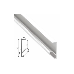 Perfíl Aluminio Tipo Q18 2,02M