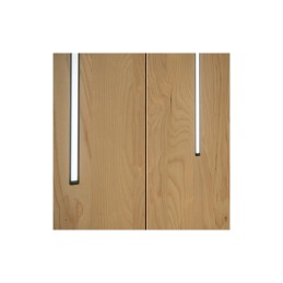 Perfíl Aluminio Tipo W 2,02M