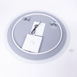 Espejo Iluminado Baño LED 15W 4200ºK Ø80Cm Interruptor Táctil Dimable Anti Vaho 40.000H [SUN-SYJ-16310A]