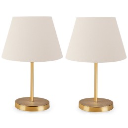 Pack 2 Lámparas de Mesa \"Bursa\" [OPV-780SGN1831]