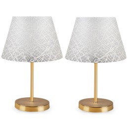 Pack 2 Lámparas de Mesa \"Bursa\" [OPV-780SGN1831]