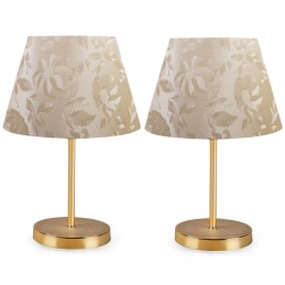 Pack 2 Lámparas de Mesa \"Bursa\" [OPV-780SGN1831]