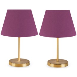 Pack 2 Lámparas de Mesa \"Bursa\" [OPV-780SGN1831]