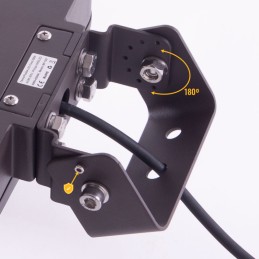 Foco Proyector LED 200W 30.000Lm 6000ºK Tenís/Padel Meanwell ELG Regulable Montaje Muñon 100.000H [1916-FE-200W-CW]