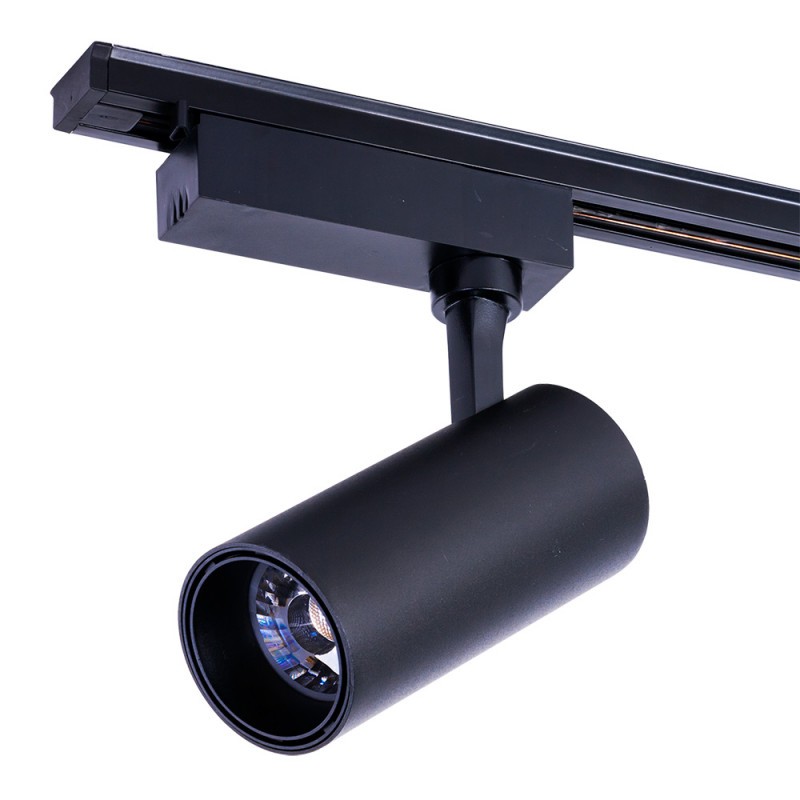 Foco de Carril LED  30W 3000Lm CRI85 4200ºK Lumiastra Monofásico 40.000H [LUM-ATB095030-B-W]