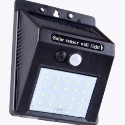 Aplique LED 6000ºK Solar IP65 Sensor 40.000H [WR-SW5050-PIR]