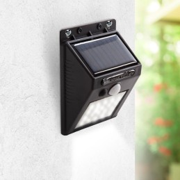 Aplique LED 6000ºK Solar IP65 Sensor 40.000H [WR-SW5050-PIR]
