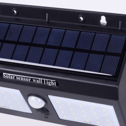 Aplique LED 6000ºK Solar IP65 Sensor 40.000H [WR-SW8019-PIR]