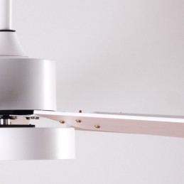 Ventilador de Techo 24W 2.400Lm Iluminación LED 3 Velocidades Control Remoto 50.000H [HO-VEN002]