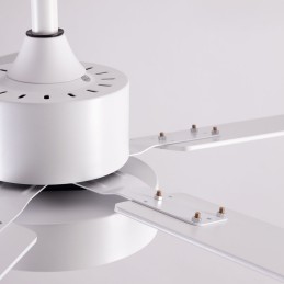 Ventilador de Techo 24W 2.400Lm Iluminación LED 3 Velocidades Control Remoto 50.000H [HO-VEN002]