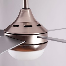 Ventilador de Techo 48W 4.800Lm Iluminación LED 3 Velocidades Control Remoto 50.000H [HO-VEN004]