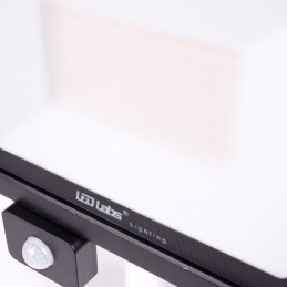 Foco Proyector LED 100W 8.500Lm 4200ºK IP44   Detector Movimiento 40.000H [LL-17-1051-02]