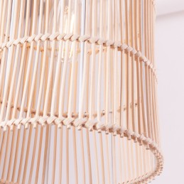 Lámpara Colgante \"Evelynn\"  [SKD-AP-RATAN]