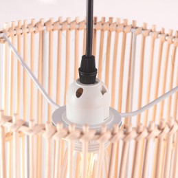 Lámpara Colgante \"Evelynn\"  [SKD-AP-RATAN]