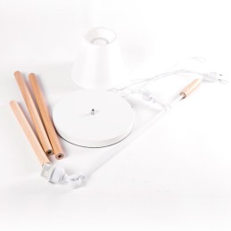 Lámpara de Suelo \"Aaron\" [SKD-F005-B]