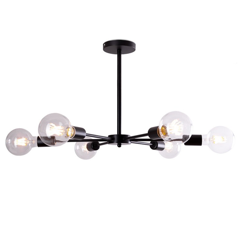 Lámpara de Techo \"Abdul\" [SKD-P8000-BK]