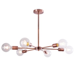 Lámpara de Techo \"Abdul\" [SKD-P8000-BK]