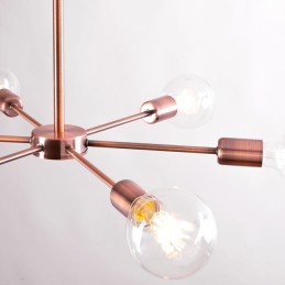 Lámpara de Techo \"Abdul\" [SKD-P8000-BK]