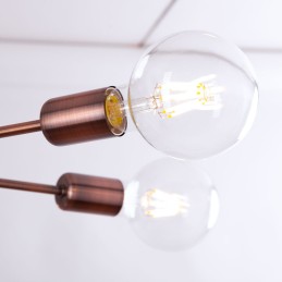 Lámpara de Techo \"Abdul\" [SKD-P8000-BK]