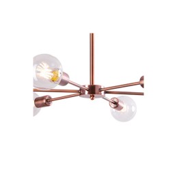 Lámpara de Techo \"Abdul\" [SKD-P8000-BK]