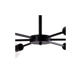 Lámpara de Techo \"Adam\" [SKD-P8001-BK]