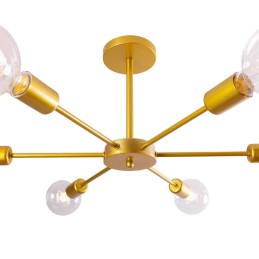 Lámpara de Techo \"Adam\" [SKD-P8001-BK]