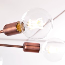 Lámpara de Techo \"Adam\" [SKD-P8001-BK]