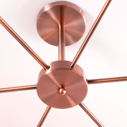 Lámpara de Techo \"Adam\" [SKD-P8001-BK]