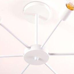 Lámpara de Techo \"Adam\" [SKD-P8001-BK]