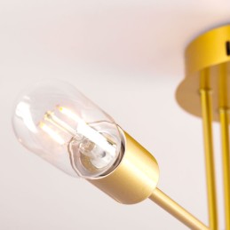 Lámpara de Techo \"Adrian\" [SKD-P8002-BK]