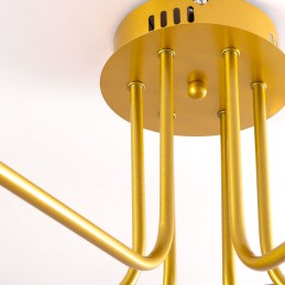 Lámpara de Techo \"Adrian\" [SKD-P8002-BK]