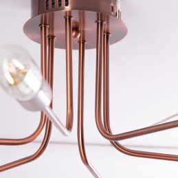 Lámpara de Techo \"Adrian\" [SKD-P8002-BK]