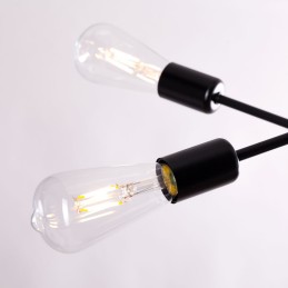 Lámpara de Techo \"Alan\" [SKD-P8003-BK]