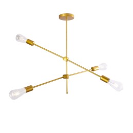 Lámpara de Techo \"Alan\" [SKD-P8003-BK]