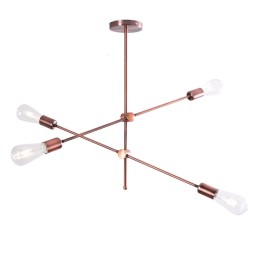 Lámpara de Techo \"Alan\" [SKD-P8003-BK]