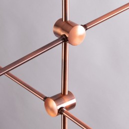 Lámpara de Techo \"Alan\" [SKD-P8003-BK]