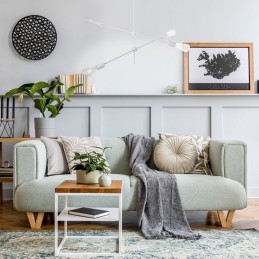 Lámpara de Techo \"Alan\" [SKD-P8003-BK]