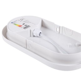 Plafón LED 9W 900Lm 6000ºK IP54 \"Harlow\" 40.000H [WR-DLOVB-1OW-CW]