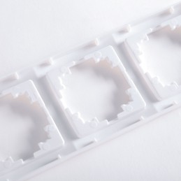 Marco 3 Elementos Blanco